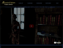 Tablet Screenshot of hauntedhousegame.com